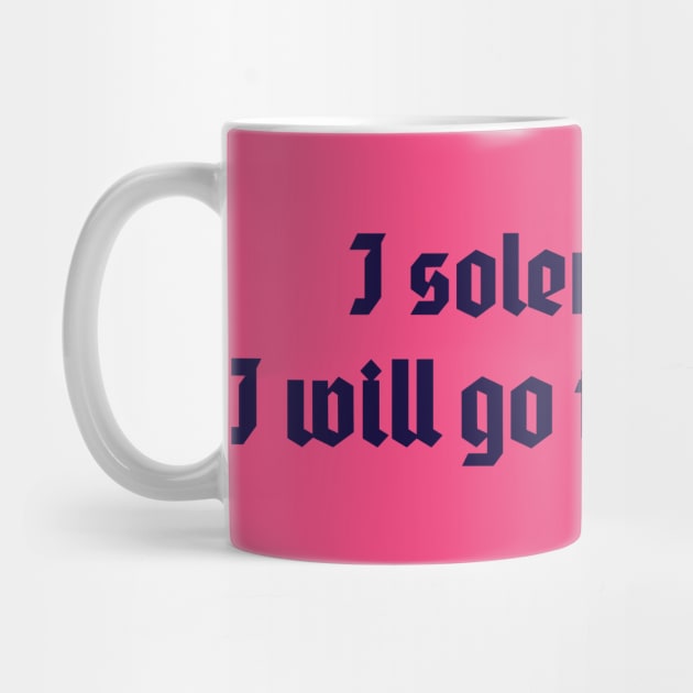 I solemnly swear I will go to the gym by DailyTee91